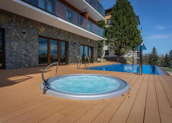 C2 Z Basenem, Sauna, Jacuzzi - 5d Apartment Szklarska Poreba